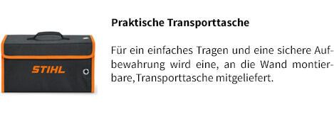 Transporttasche Akku-Strauch- und Heckenschere HSA 26