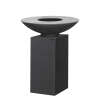 Plancha-Set PIO 80 Basic 2 schwarz - mit Podest
