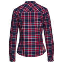 STIHL Flanellbluse Rot/Blau