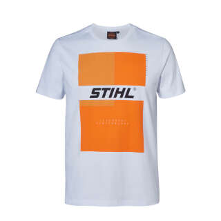 STIHL T-Shirt Weiß Herren