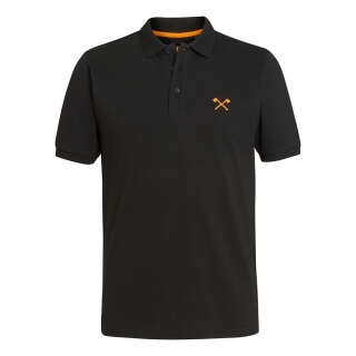 STIHL Poloshirt SMALL AXE Schwarz