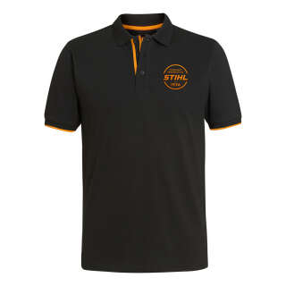 STIHL Poloshirt LOGO-CIRCLE Schwarz