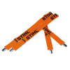 STIHL Hosenträger Orange mit Metallklips
