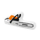 STIHL Kissen in Motorsägenform