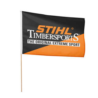 STIHL TIMBERSPORTS® Holzfahne